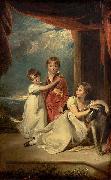 Sir Thomas Lawrence The Children of Sir Samuel Fludyer oil on canvas